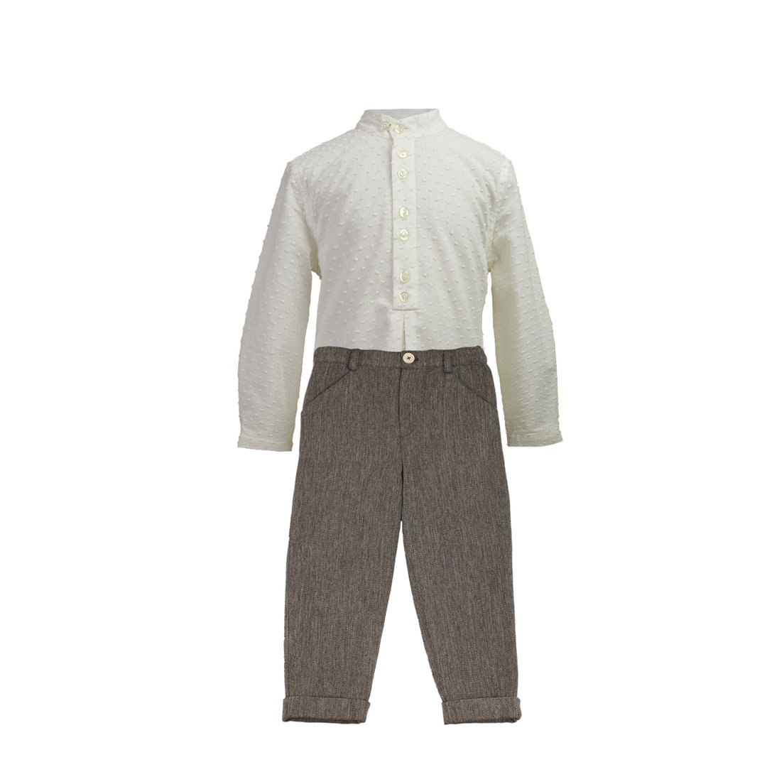 Camisa y pantalón largo niño Gelsey (4-5 años)